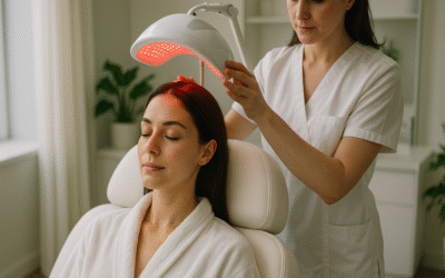 LEDterapia capilar no combate à queda de cabelo feminina