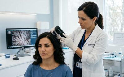 Dermatologista para queda de cabelo em Santo André: como funciona a avaliação?